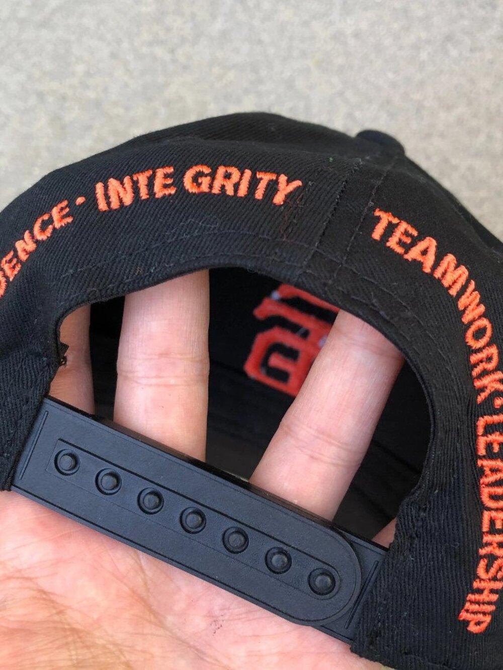OC SPORTS San Francisco Giants Hat Men's Black Adjustable Cap Snapback BofA - Picture 5 of 7